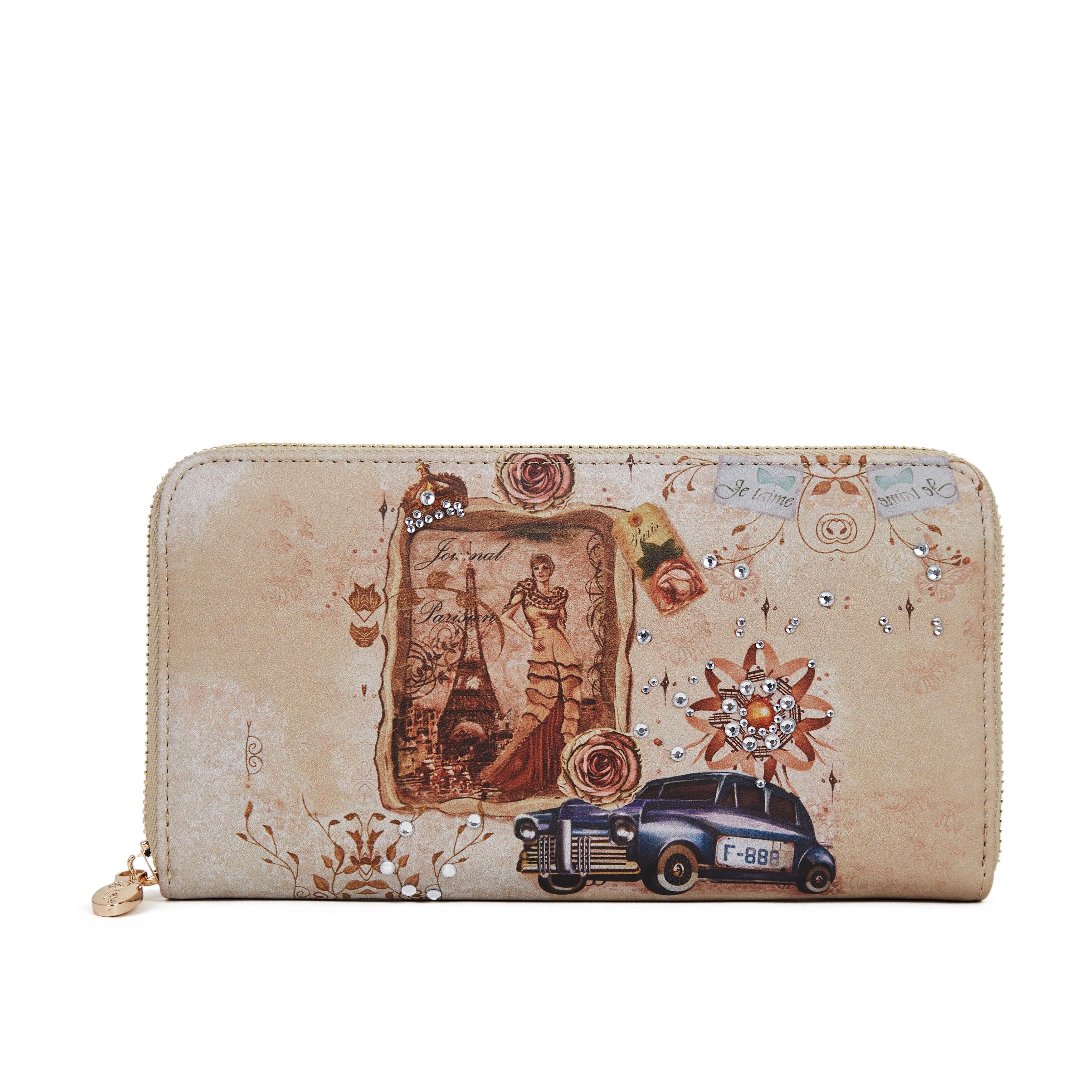 La Belle Époque Zip Wallet