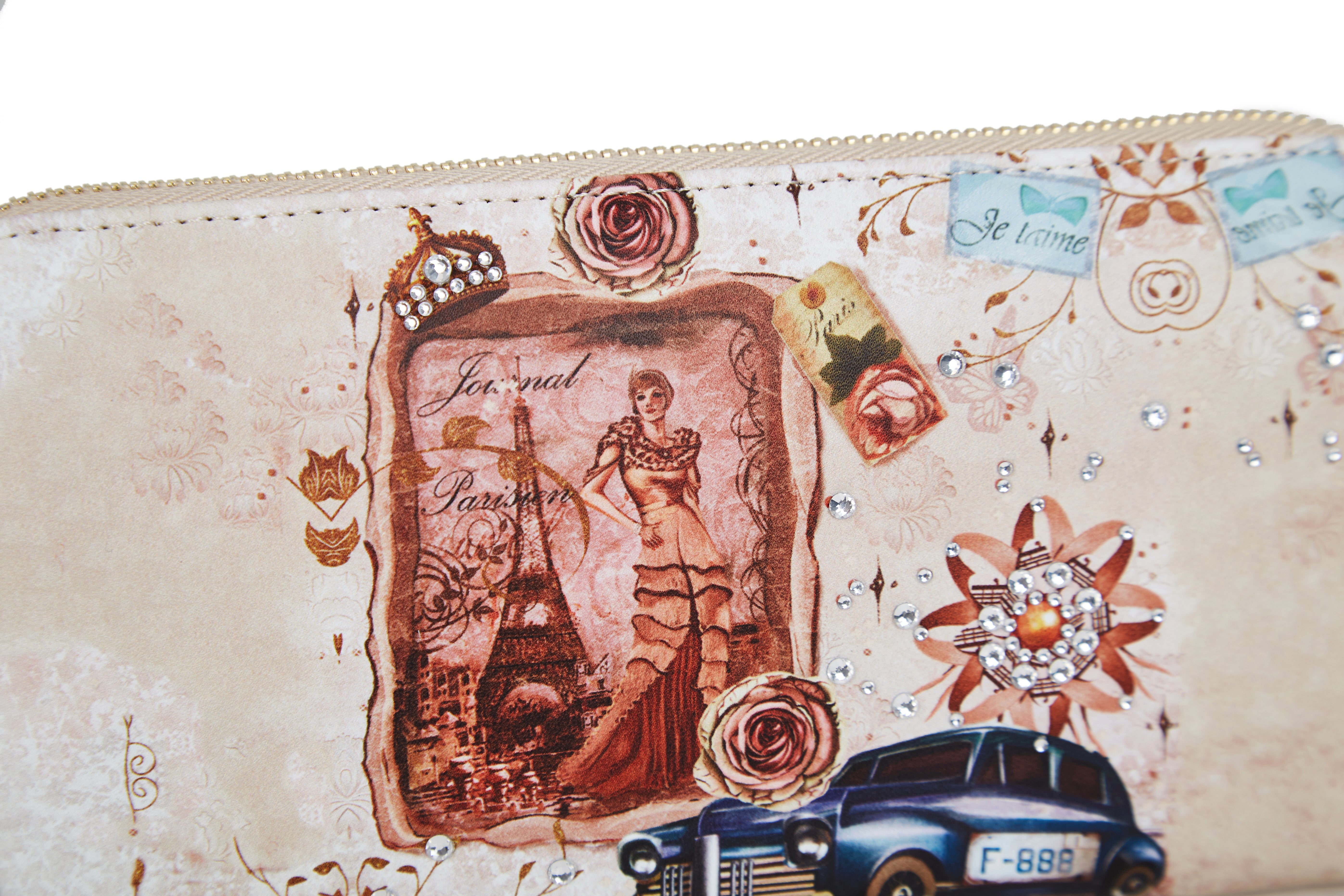 La Belle Époque Zip Wallet