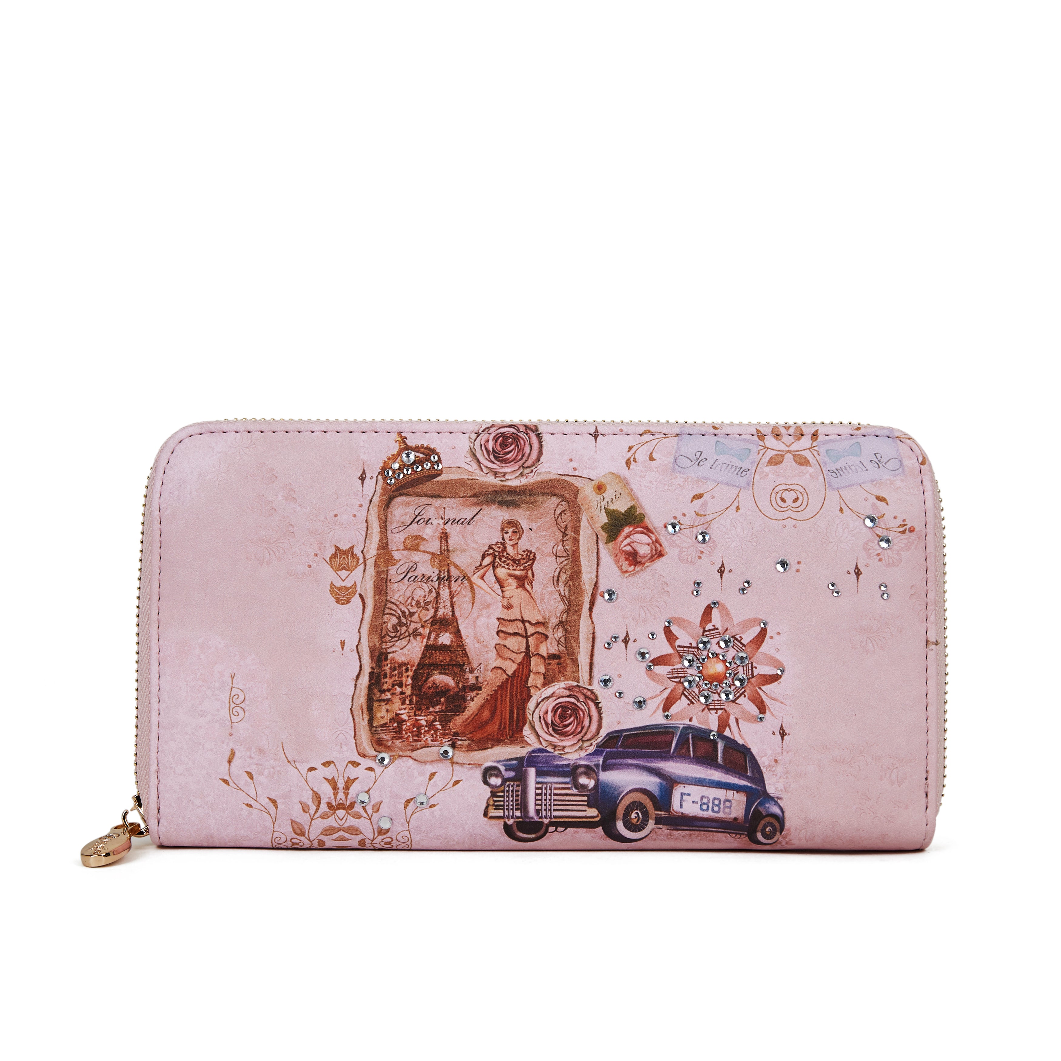 La Belle Époque Zip Wallet