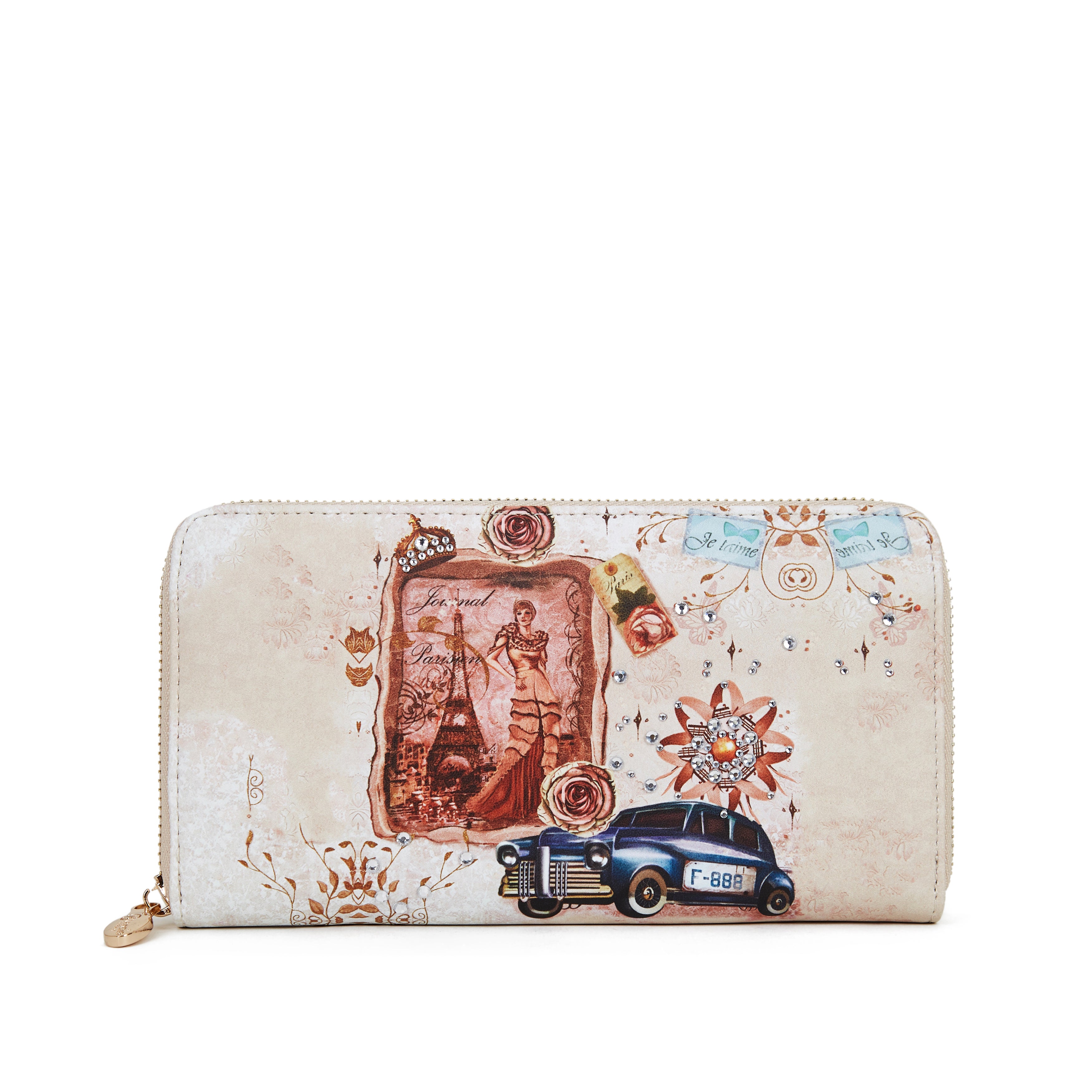 La Belle Époque Zip Wallet